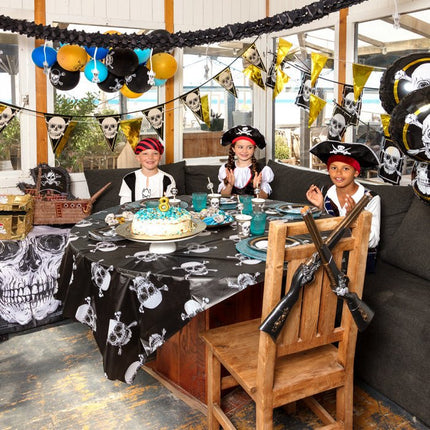Piraten Vlag 1,5m van Boland koop je bij Partywinkel