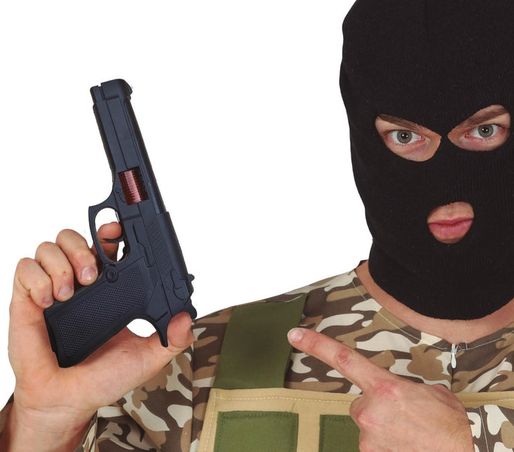 Pistool Zwart 24cm van Fiestas Guirca koop je bij Partywinkel