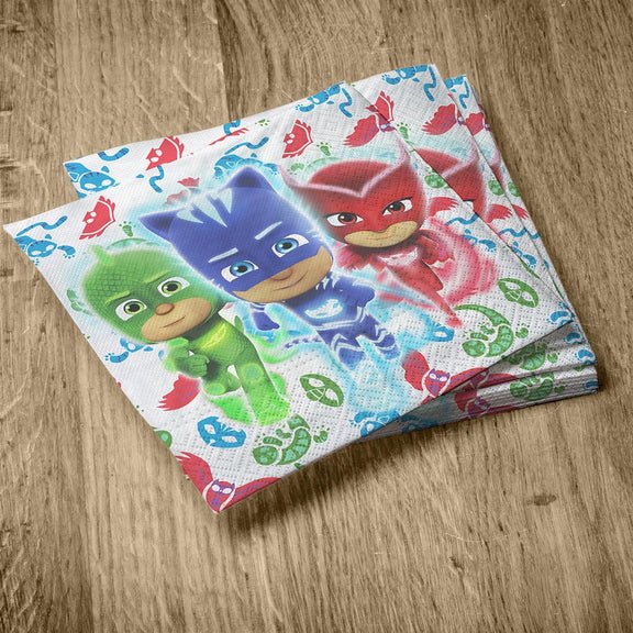 Pj Masks Servetten 33cm 20st van VDV Benefit koop je bij Partywinkel