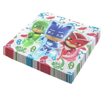 Pj Masks Servetten 33cm 20st van VDV Benefit koop je bij Partywinkel