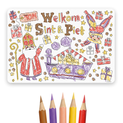 Set de table - Sinterklaas