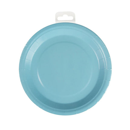 Assiettes - Bleu pastel