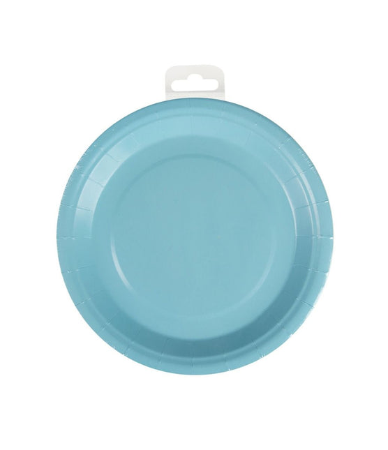 Assiettes - Bleu pastel