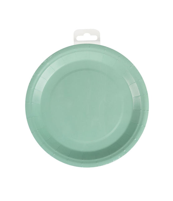 Assiettes - Vert pastel