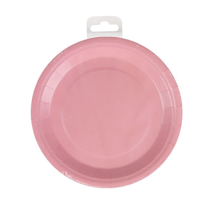 Assiettes - Rose pastel