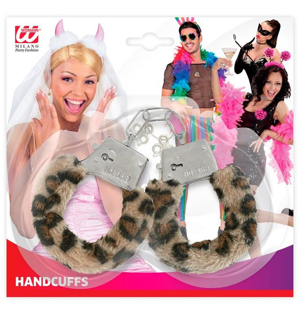 Pluche Handboeien Luipaard van Widmann koop je bij Partywinkel