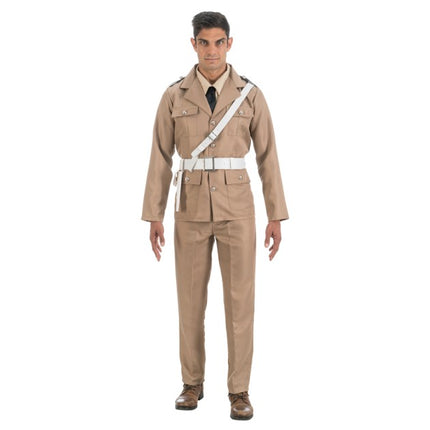 Costume de policier de Saint-Tropez pour homme, 4 pièces