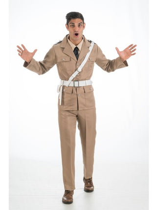 Costume de policier de Saint-Tropez pour homme, 4 pièces