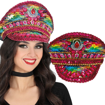 Politie Pet Roze Regenboog Steentjes van Fiestas Guirca koop je bij Partywinkel