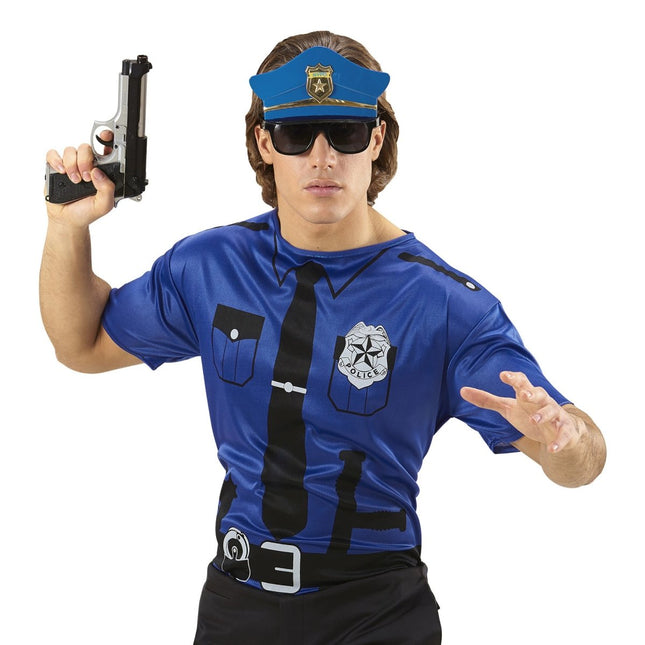 Politie Shirt Heren van Widmann koop je bij Partywinkel