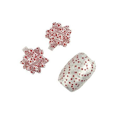 Polyband combi set hearts (1 œuf, 2 rosettes)