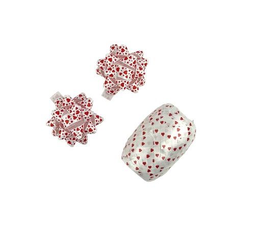 Polyband combi set hearts (1 œuf, 2 rosettes)