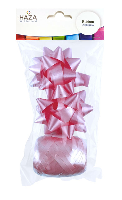 Set combi Polyband rose clair (1 œuf, 2 rosettes)