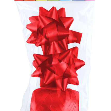 Set combi polyband rouge (1 œuf, 2 rosettes)