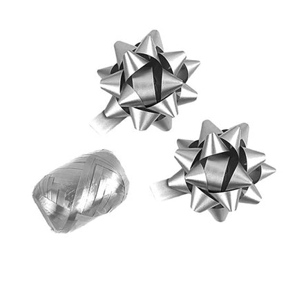 Polyband combi set argent (1 œuf, 2 rosettes)