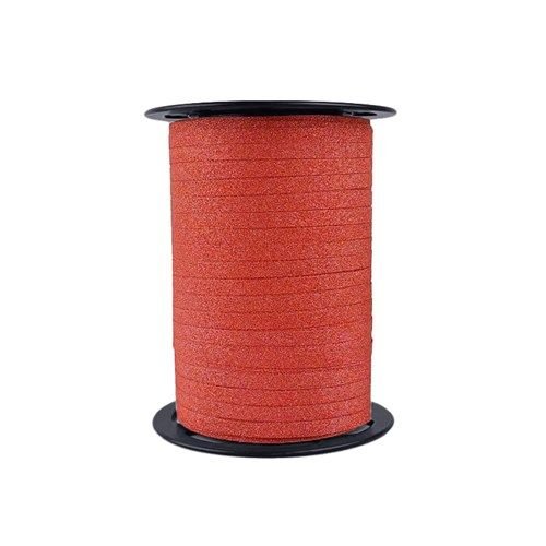 Polyband glitter rood (200mx5mm) van Haza Witbaard koop je bij Partywinkel