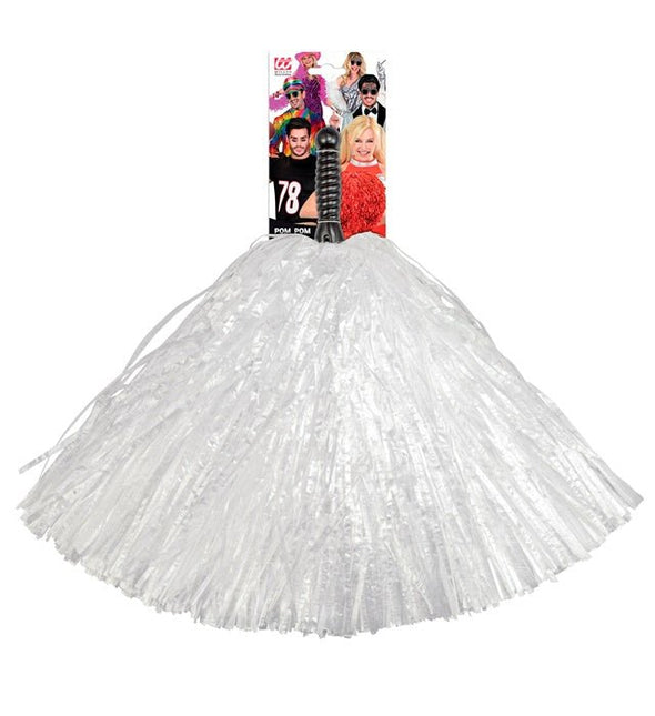 Pom Pom Wit 1 stuk van Widmann koop je bij Partywinkel