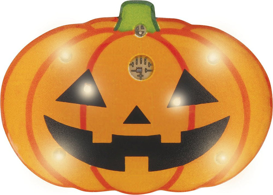 Pompoen Broche 3cm van Fiestas Guirca koop je bij Partywinkel