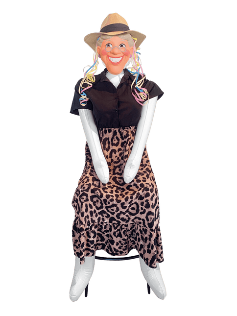 Pop Opblaas Abraham/ Sarah 1,45m van WeFiesta koop je bij Partywinkel