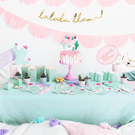 Popcorn Bakjes Mint Groen 12,5cm 6st van Partydeco koop je bij Partywinkel