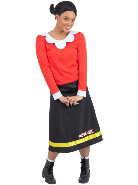 Popeye Olive Oyl Kostuum Dames van Smiffys koop je bij Partywinkel