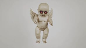 Poupée d'Halloween Bébé Ange