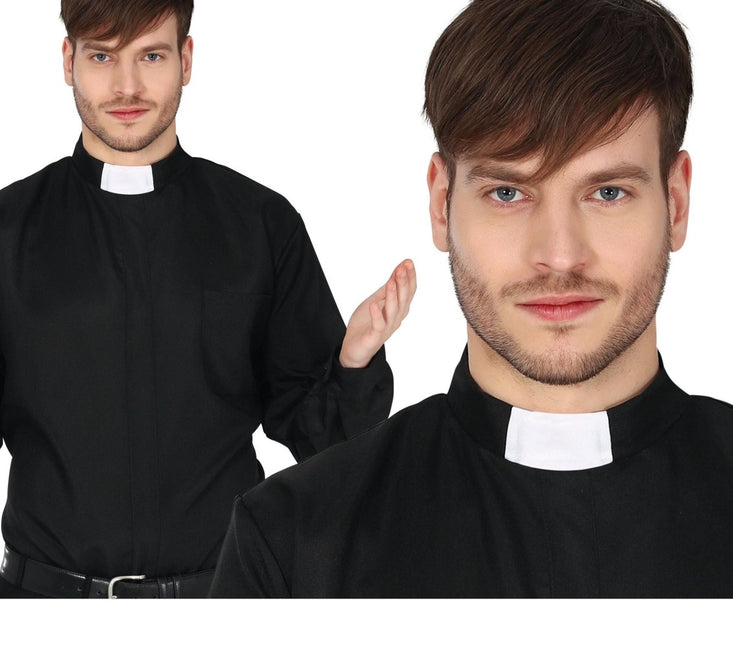 Priester Shirt L van Fiestas Guirca koop je bij Partywinkel