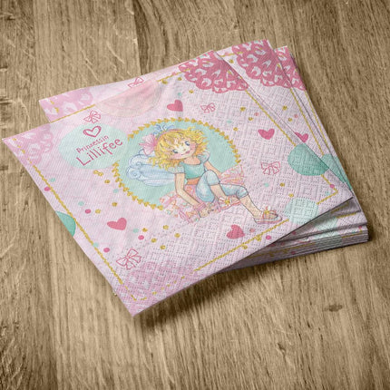 Prinses Lillifee Servetten 33cm 20st van VDV Benefit koop je bij Partywinkel