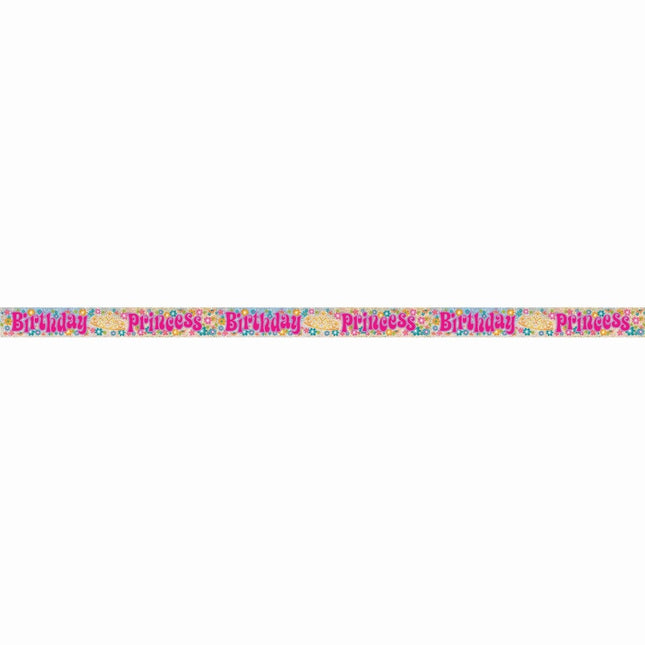 Prinsessen Afzetlint 3,65m van Unique koop je bij Partywinkel