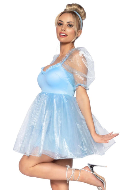 Prinsessen Jurk Blauw Dames Leg Avenue - Partywinkel - 714718563534