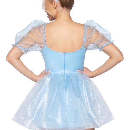 Prinsessen Jurk Blauw Dames Leg Avenue - Partywinkel - 714718563534