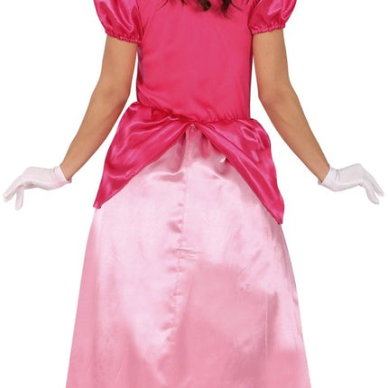 Prinsessen Jurk Dames Prinses Peach - Partywinkel - 8434077862056
