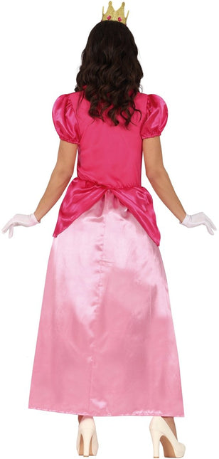 Prinsessen Jurk Dames Prinses Peach - Partywinkel - 8434077862056