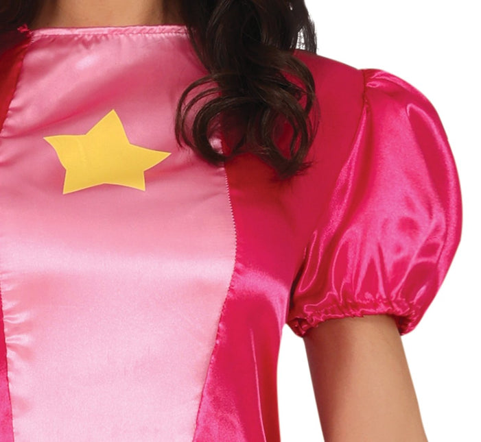 Prinsessen Jurk Dames Prinses Peach - Partywinkel - 8434077862056