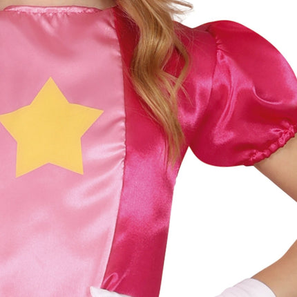 Prinsessen Jurk Meisje Prinses Peach - Partywinkel - 8434077784754