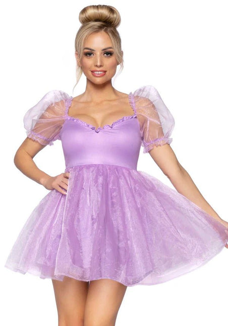 Prinsessen Jurk Paars Dames Leg Avenue - Partywinkel - 714718563572