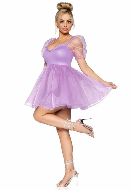 Prinsessen Jurk Paars Dames Leg Avenue - Partywinkel - 714718563572