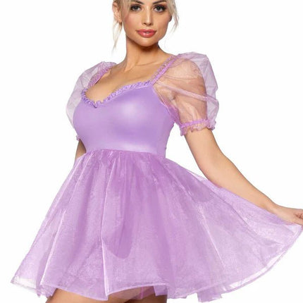 Prinsessen Jurk Paars Dames Leg Avenue - Partywinkel - 714718563572