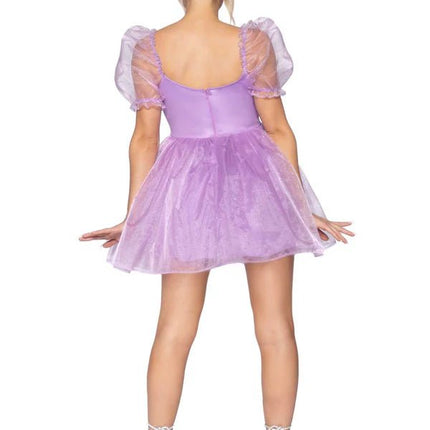 Prinsessen Jurk Paars Dames Leg Avenue - Partywinkel - 714718563572