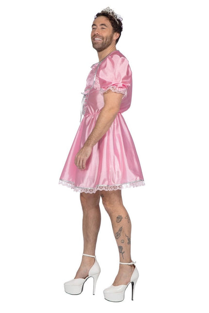 Prinsessen Jurk Roze Heren van Wilbers & Wilbers koop je bij Partywinkel