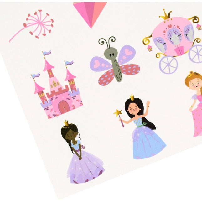 Prinsessen Nep Tattoos 25st van Folat koop je bij Partywinkel
