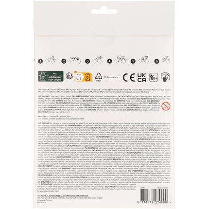 Prinsessen Nep Tattoos 25st van Folat koop je bij Partywinkel