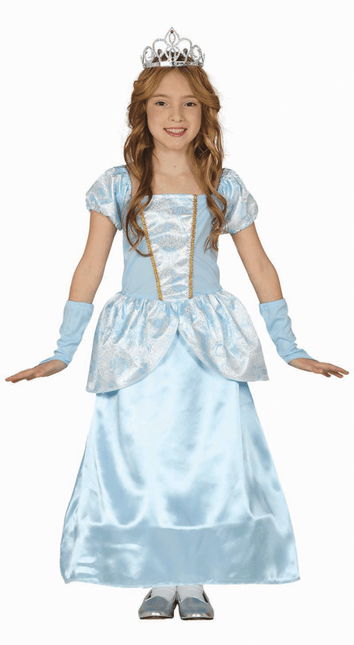 Prinsessenjurk Kind Blauw van Fiestas Guirca koop je bij Partywinkel