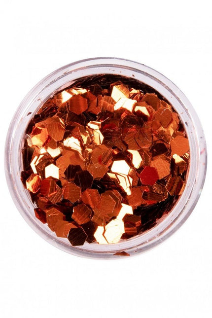 PXP Chunky Glitter Copper Orange 2,5gr van PXP Professional Colours koop je bij Partywinkel