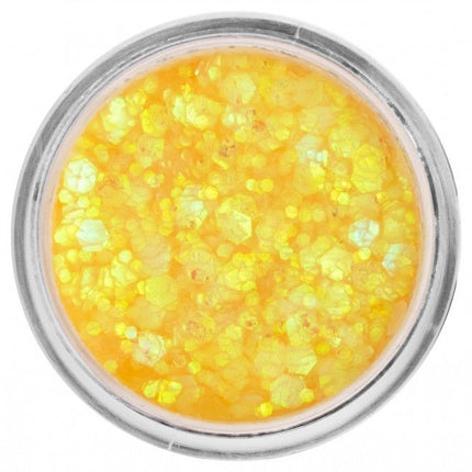 PXP Chunky Glitter Creme Honey Yellow Chameleon 10ml van PXP Professional Colours koop je bij Partywinkel