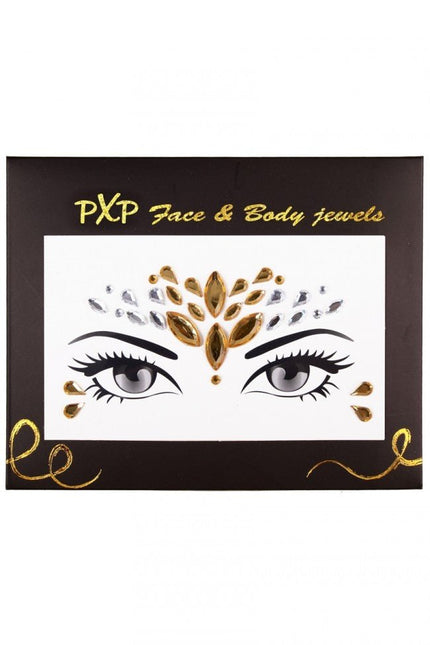 PXP Gezicht Sticker Face Jewels Divine Goddess van PXP Professional Colours koop je bij Partywinkel