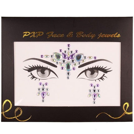 PXP Gezicht Sticker Face Jewels Model K van PXP Professional Colours koop je bij Partywinkel