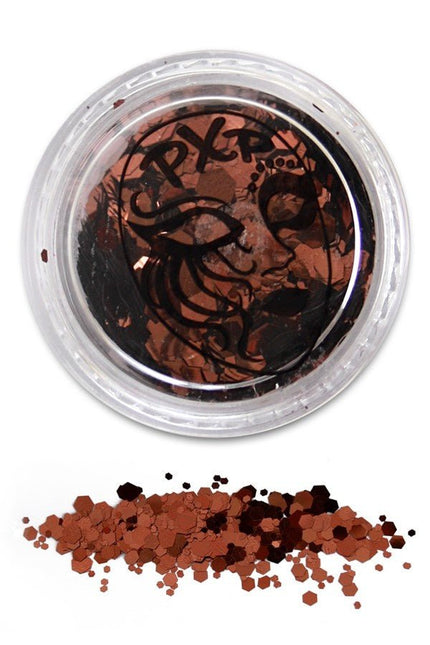 PXP Glitter Poeder Dark Copper 5gr van PXP Professional Colours koop je bij Partywinkel