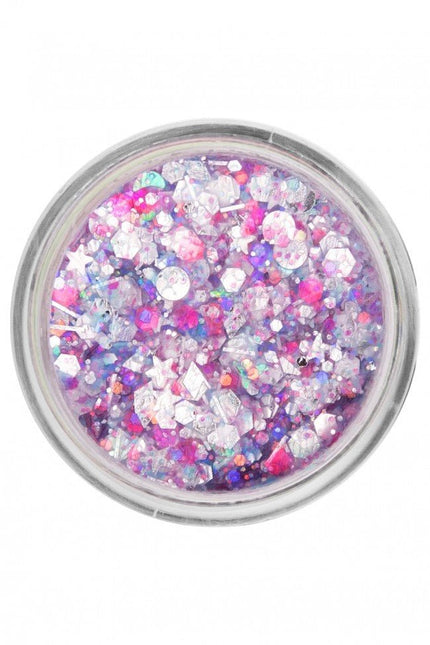 PXP Pressed Chunky Glitter Creme Diamond Candy 10ml van PXP Professional Colours koop je bij Partywinkel
