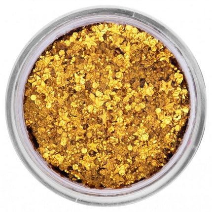 PXP Pressed Chunky Glitter Creme Gold Bar 10ml van PXP Professional Colours koop je bij Partywinkel